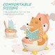 image 6 of ZONEKIZ Infant Potty Training Toilet with Splash Guard