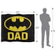 image 5 of Batman Dad Logo Blanket | Multi | Multicoloured | One Size | 1