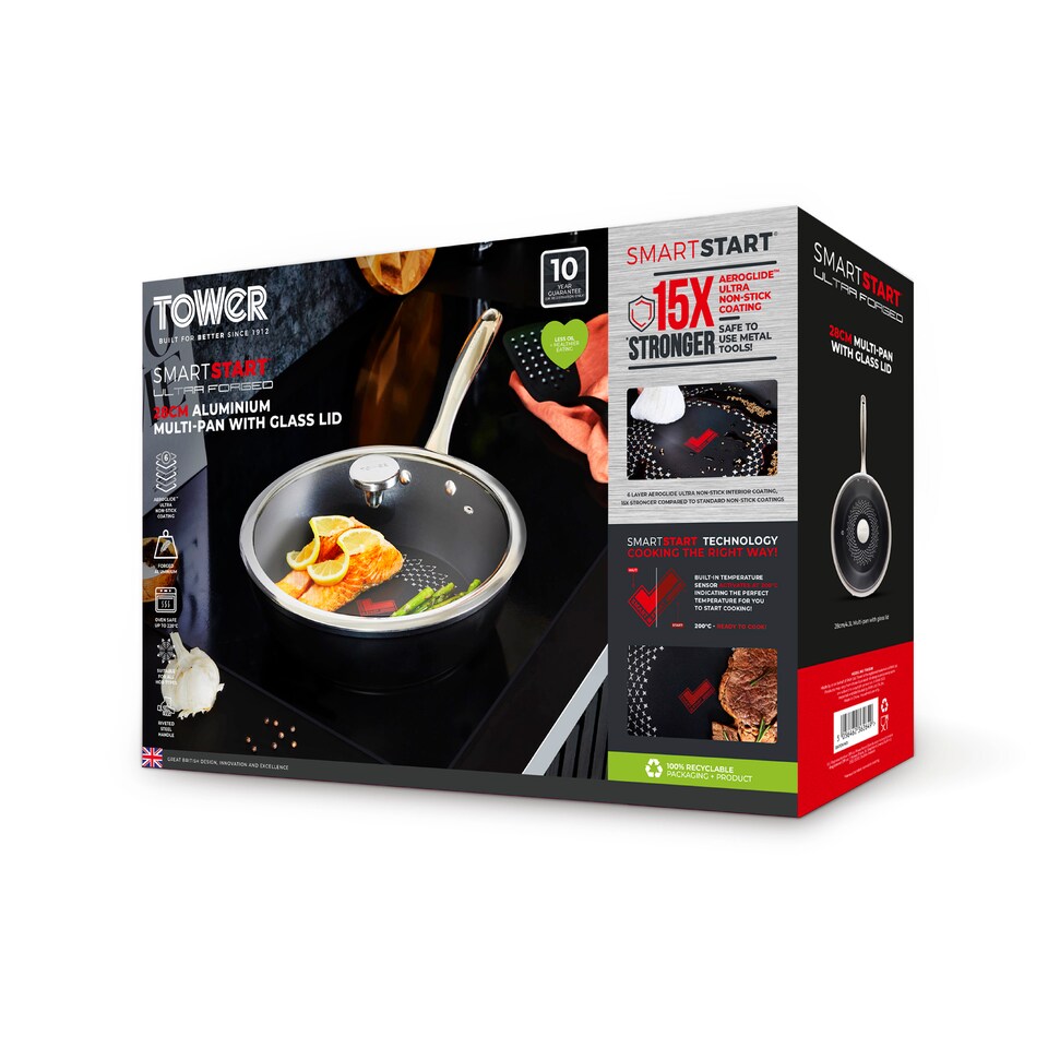 image 1 of Smart Start 28cm Multi-Pan with Aeroglide Coating