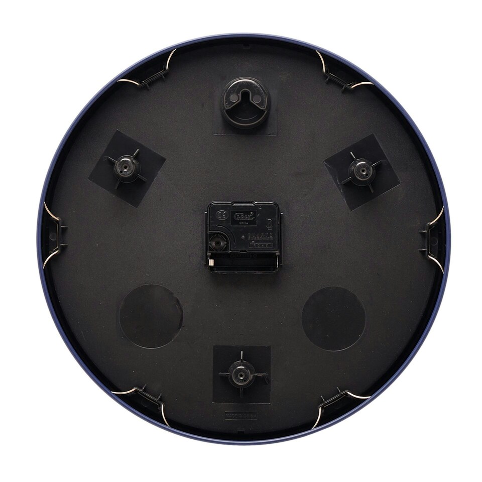 image 1 of Interval Metal Wall Clock 32cm - Navy Blue | Navy