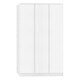 image 8 of Malvern 3 Door Wardrobe - L50.5 x W115 x H180 cm - Urban Snow | Brown | Urban Snow