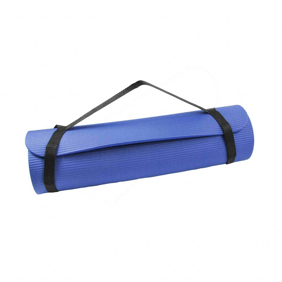 image 1 of Pilates-Mad Core Fitness Yoga Mat - Blue - One Size