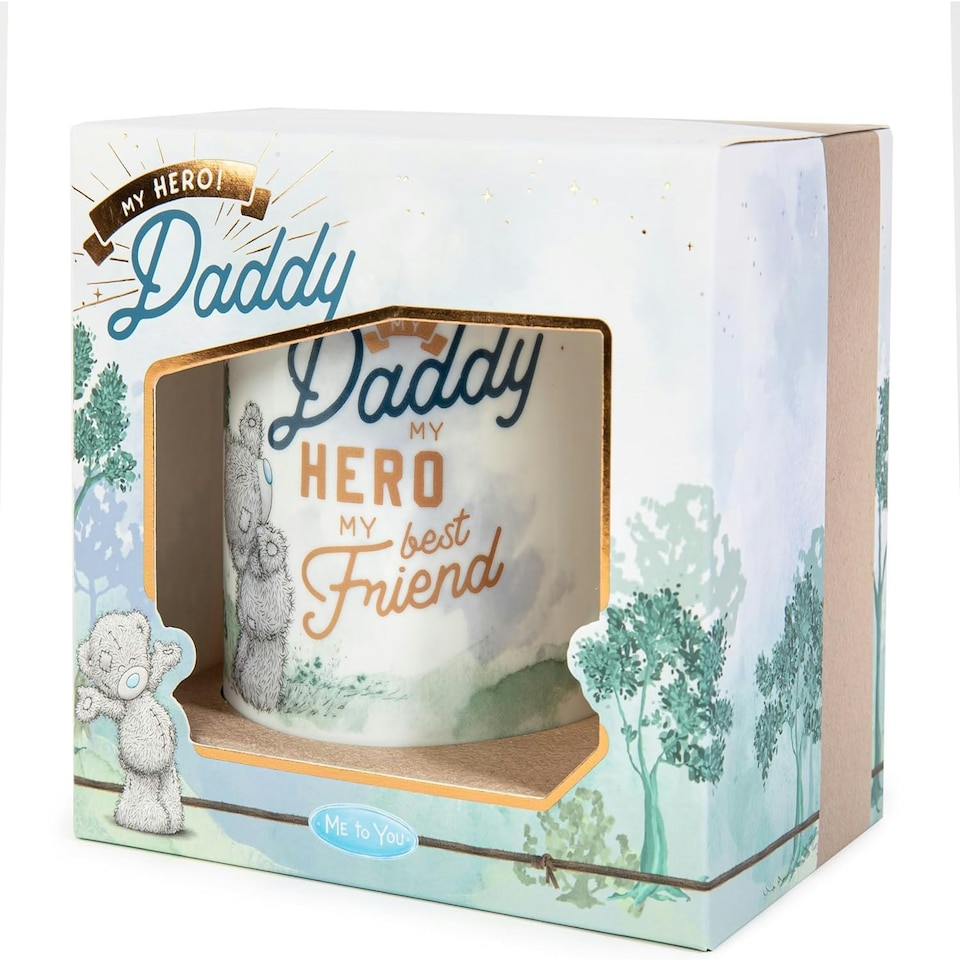 image 1 of Me to You Tatty Teddy Father's Day 'Daddy My Hero' Mug