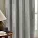 image 3 of Yard Hebden Striped Cotton Grey Eyelet Curtains 229 x 137cm Multi