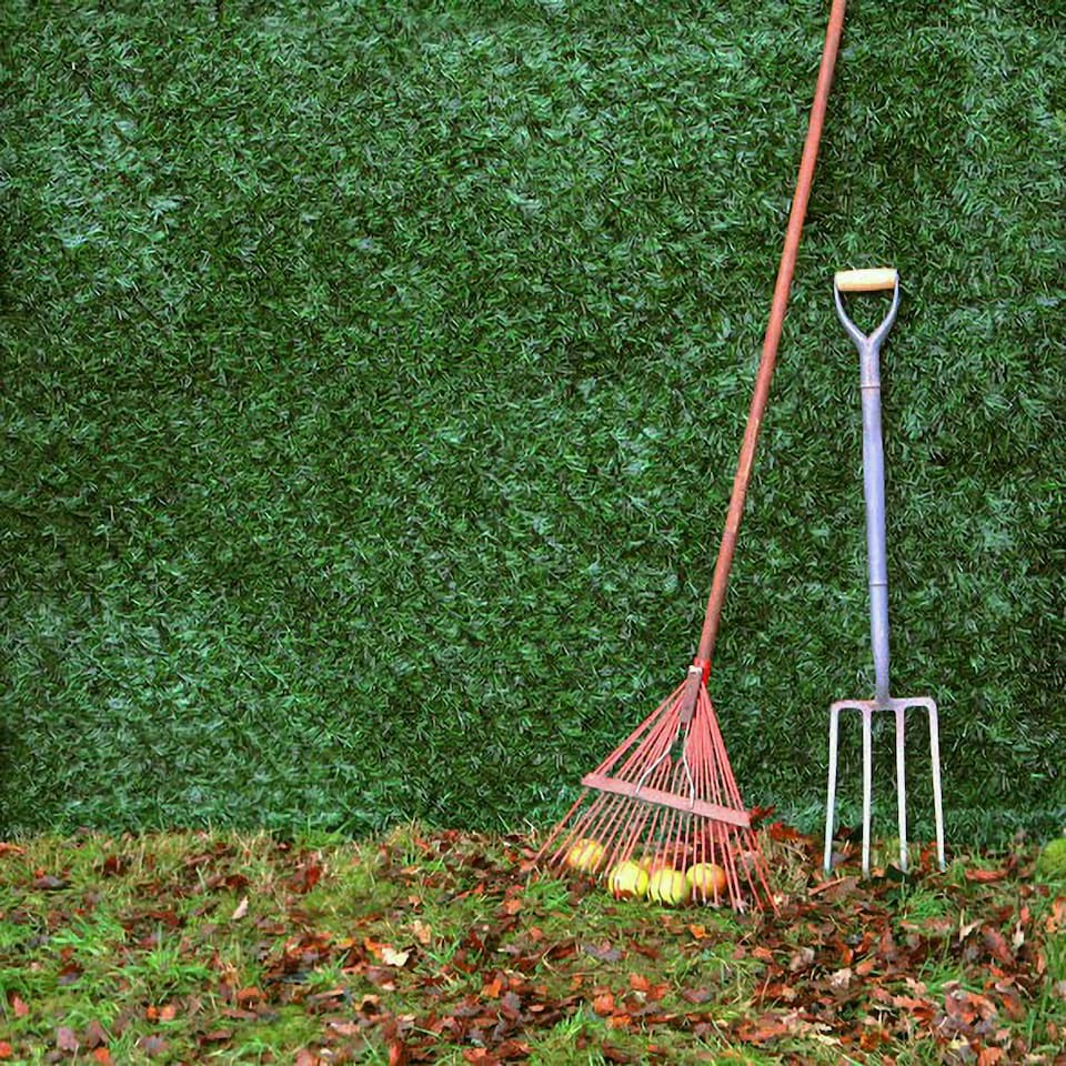 image 1 of Primrose Artificial Conifer Screening Roll Hedge Fence Privacy Border W3m x H1m