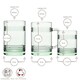 image 3 of Pasabahce 12pc Aware Tincan Recycled Glassware Set - Green