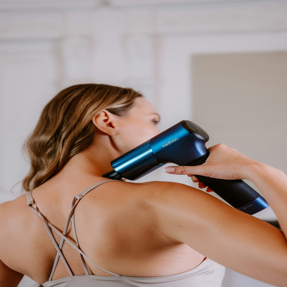 image 1 of Medivon ElitPulse Massage Gun Navy