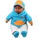 image 9 of BiBi Doll 18" Leo Ethnic Baby Doll Boy With Sounds & Toy Dummy
