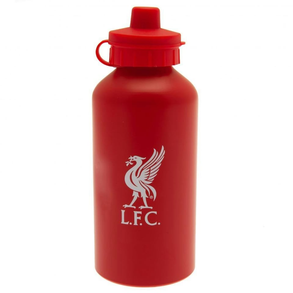 image 1 of Liverpool FC Matte Aluminium 500ml Bottle - Red - One Size