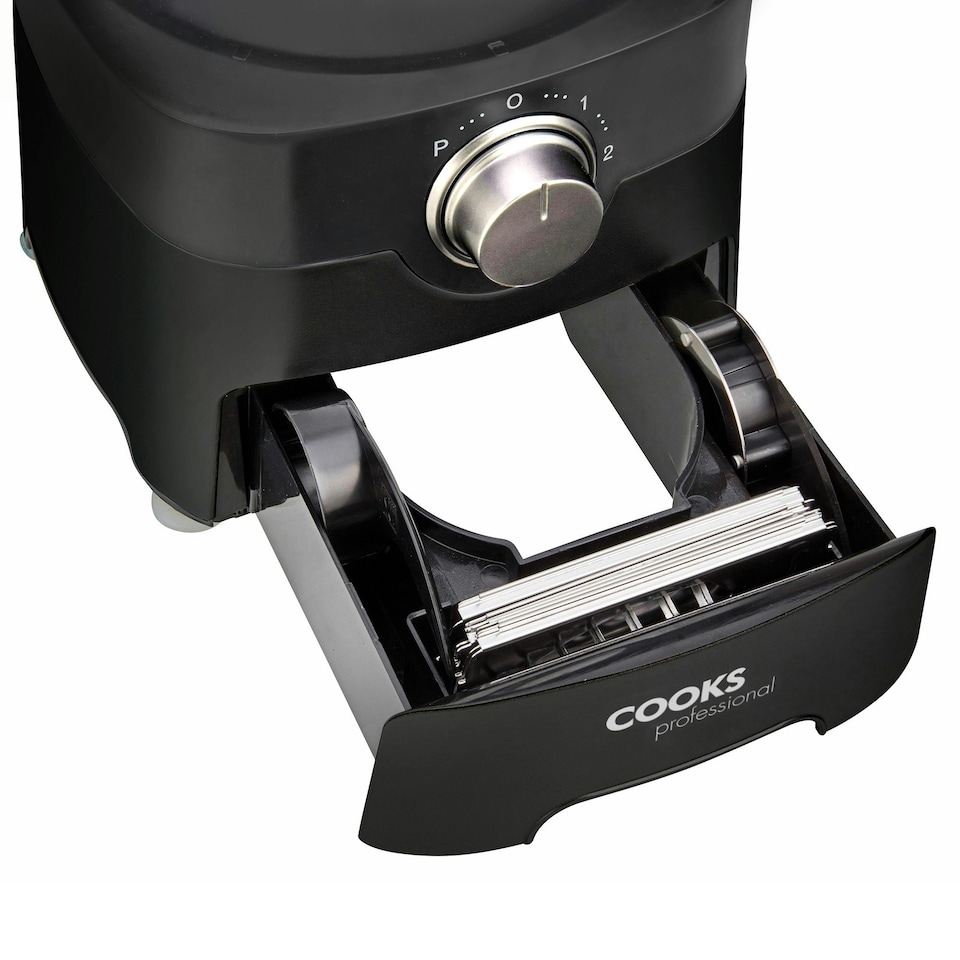 image 1 of Cooks Professional Food Processor | 1000W | 7 Different Blades | Mixing Bowl and Blending Jug | Black Black