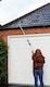 image 4 of Large Telescopic Extendable Gutter Cleaner Pole Pipe Water Drain Roof Hose 185cm