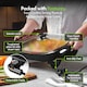 image 4 of VonShef Electric Frying Pan Square 5L with Glass Lid 1500W
