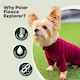 image 6 of HugglePets Legacy Polar Fleece Explorer Dog Jumper Suit Red | XS