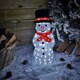 image 2 of 53cm 100 LED Acrylic Snowman Indoor Outdoor Christmas Decoration