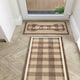 image 3 of Howler & Scratch Mat Plaid Home Runner 50x150 Door Mat