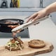 image 2 of Zeal Silicone Cooking Tongs, 25cm, French Grey