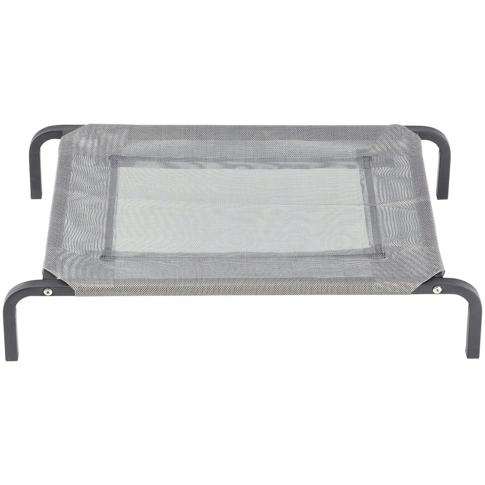 image 1 of Raised Dog Bed, Elevated, Waterproof Outdoor - Bunty Grey | S