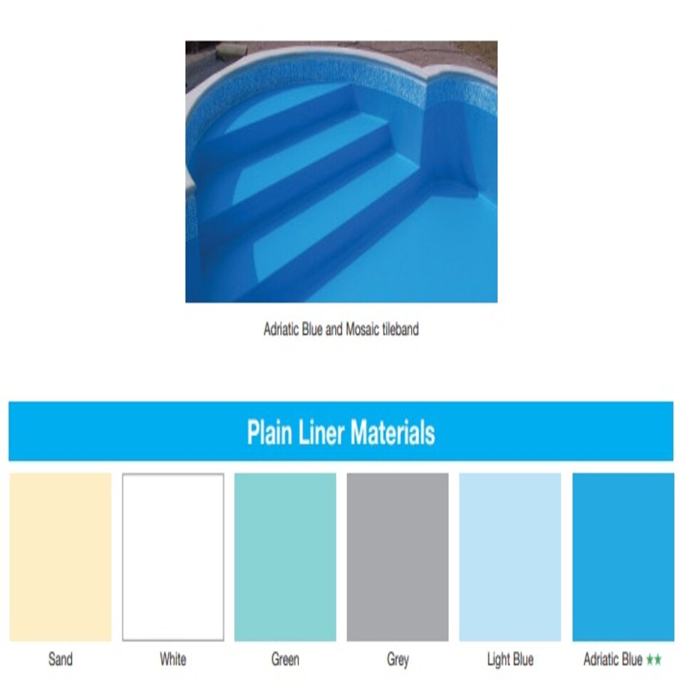 image 1 of Plastica Nazca 4m x 2m Liner Plain
