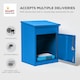 image 5 of SMART PARCEL BOX® Medium Front Access | Blue | 1