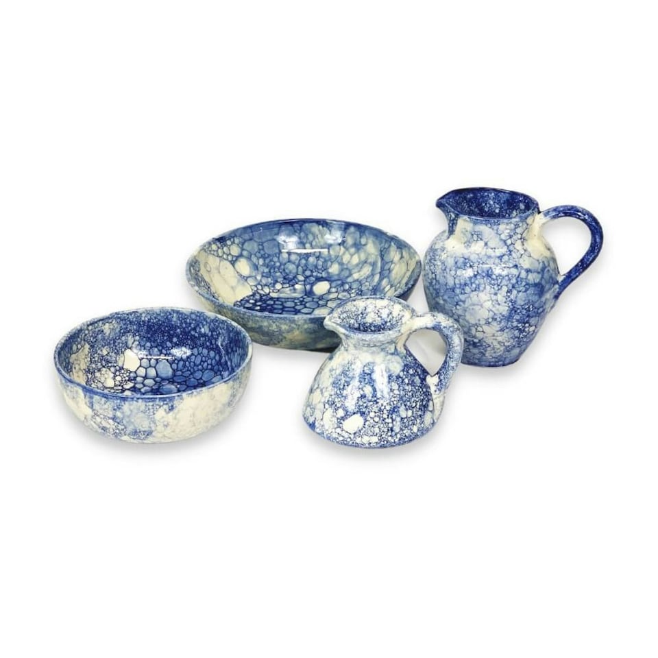 image 1 of Verano Spanish Ceramics Burbujas Large Jug - 21cm