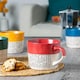 image 7 of Nicola Spring Ceramic Dipped Dash Coffee Mugs - 475ml - 6 Colours | Multi | 6 Colours