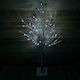 image 2 of 1.2m (4ft) Indoor Outdoor Christmas Lit Birch Tree with 48 Ice White LEDs
