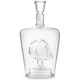 image 3 of Final Touch Phantom Skull Glass Decanter 1 Litre Clear