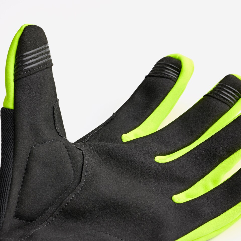 image 1 of Decathlon Smartphone-compatible thermal cycling gloves