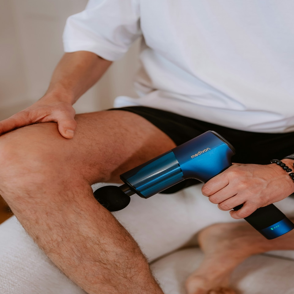 image 1 of Medivon ElitPulse Massage Gun Navy