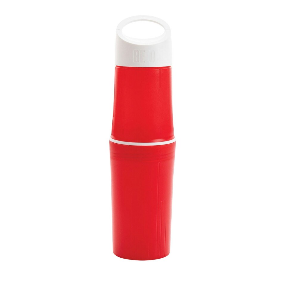 image 1 of BE O Lifestyle 500ml Water Bottle - Red - One Size Red | One Size