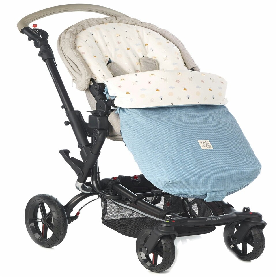 image 1 of Jane Nest Plus Slight Footmuff Pink
