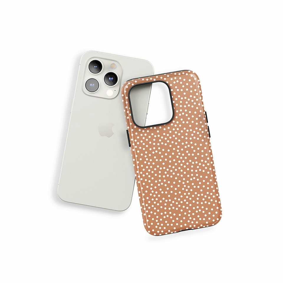 image 1 of Caramel Dot Phone Case | Brown | Galaxy S25 Ultra
Tough | Galaxy S25 Ultra
Tough