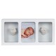 image 1 of Bambino Triple Photo Frame & Casting Kit White