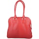 image 5 of London Leathergoods Womens Large Premium Soft Leather Travel / Work Hand Bag / Shoulder Bag | Red | Red