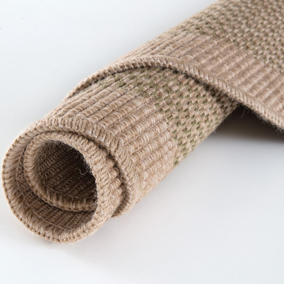 image 1 of The Rugs Nature Collection Square Dots Design Outdoor Rugs Garden Patio | 5200