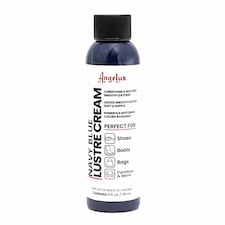 Angelus Lustre Cream - Water-Based Leather Conditioner and Polish 4oz | Blue | Navy Blue