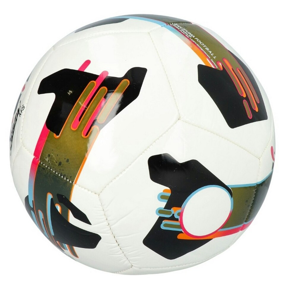 image 1 of Puma Orbita 7 MS Football - White/Multicoloured - 5 White