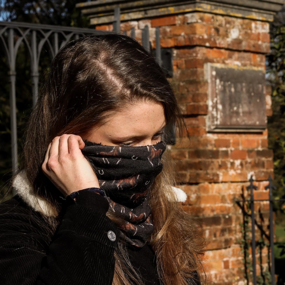 image 1 of Bartleby Multifunctional Fleece Lined Snood Headwear Country Horse