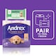 image 2 of Andrex Toilet Rolls Ultimate Quilts Fragrance-Free 3 Ply Toilet Paper, 24 Rolls | White | 5 Pack | 5