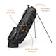 image 2 of El Camino S-Class Golf Bag - Black