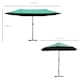 image 7 of Outsunny 4.6M Garden Patio Umbrella Canopy Parasol Sun Shade w/ Base Off White