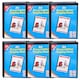 image 1 of KAV A4 Display Presentation Book - 40 Pockets, 80 Views - Acid Free Copy Safe Durable PP Material Polly Pocket Folder Pack of 6