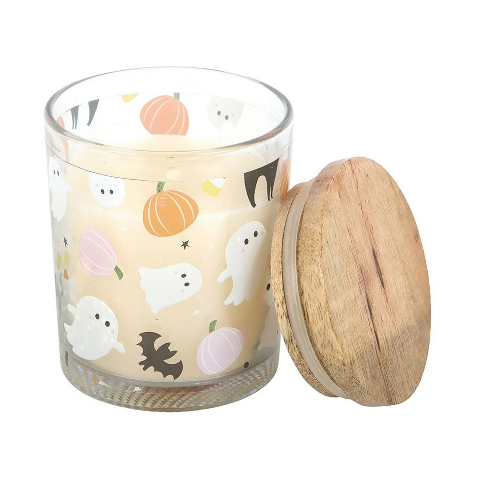 Something Different Candy Corn Halloween Scented Candle - White - One Size