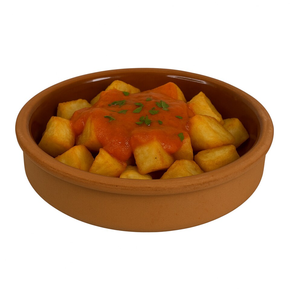 image 1 of TheOwnas Terracotta Tapas Bowls. (14.5cm, 450ml) Ovenproof Serving Bowls for Meze Salads and Side Dishes.