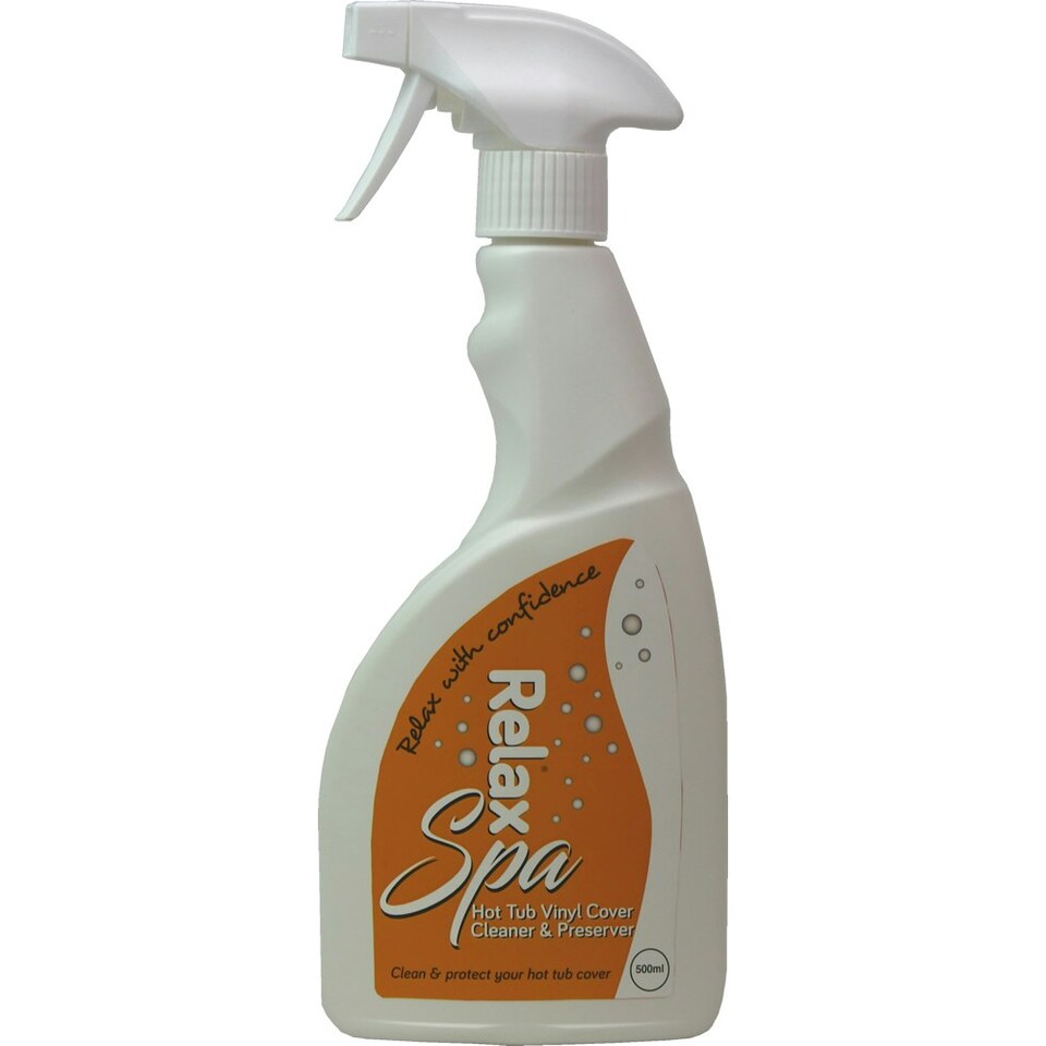 Plastica 500ml Relax Spa Vinyl Cover Cleaner and Preserver Spray