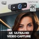 image 4 of Adesso 4K Ultra HD Webcam with built in Adjustable FOV