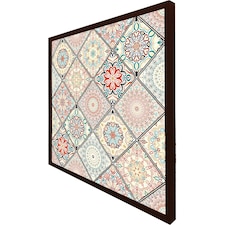 Luxury oriental tile (Picutre Frame) Brown | M