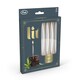 image 1 of Widdop Gifts Fred 'Lit' Roll Up Shaped Birthday Candles - Pack of 8