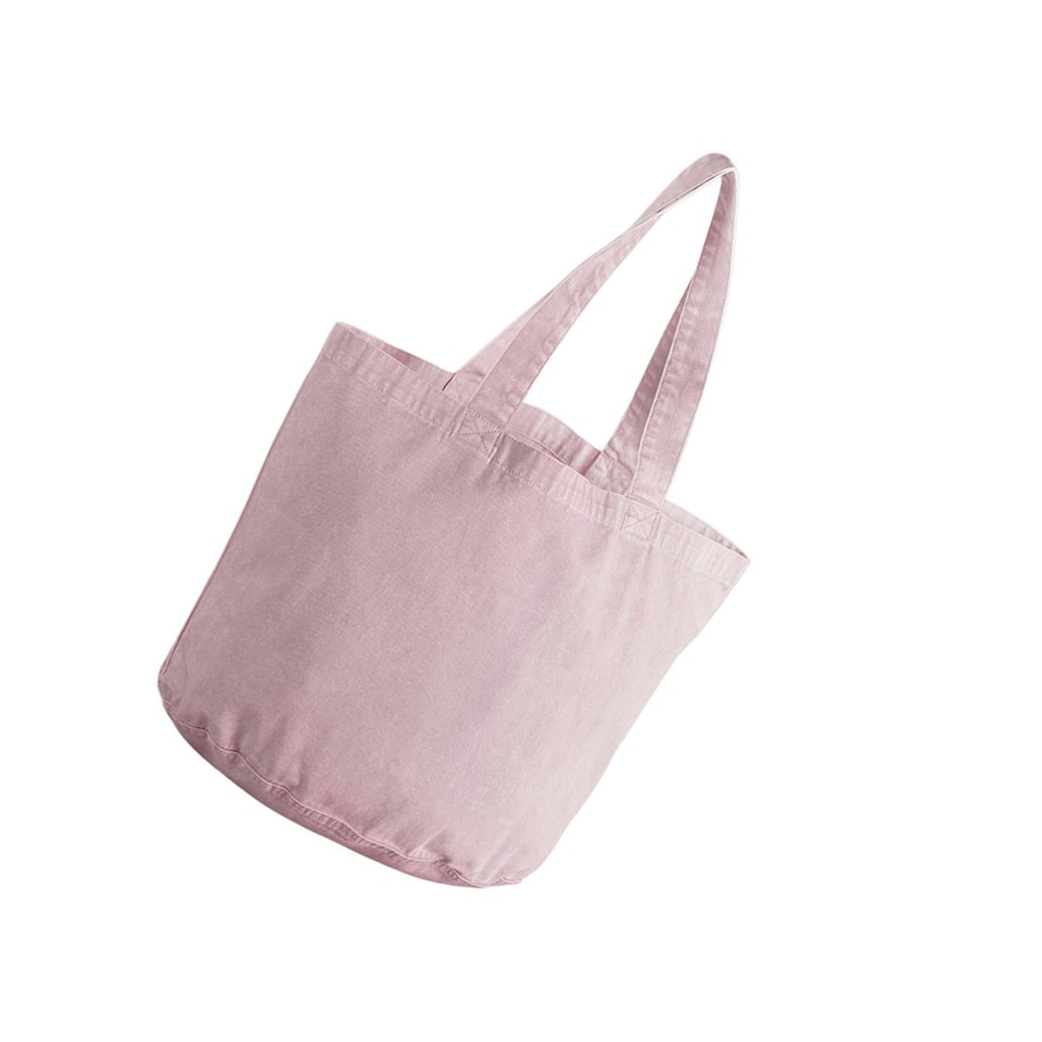 image 1 of Westford Mill Garment Dyed 29L Tote Bag - Vintage Dusky Pink - One Size