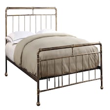 5ft King Size Retro bed frame, bronze,metal pipe,tube design.Rustic,scaffold style. Industrial | Bronze | Antique Bronze | King
